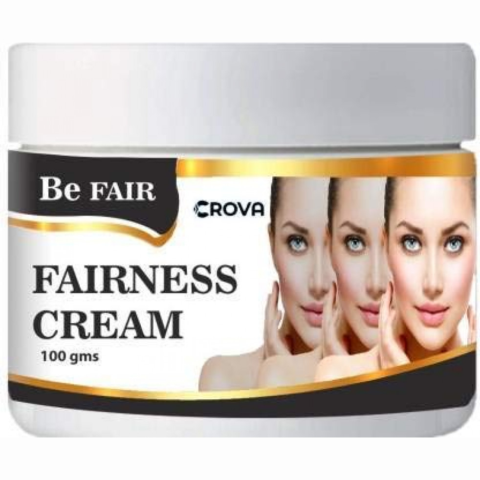 Crova Fairness Cream Natural, Organic & Fairness Whitening Cream For Face Men & Women (100 g)