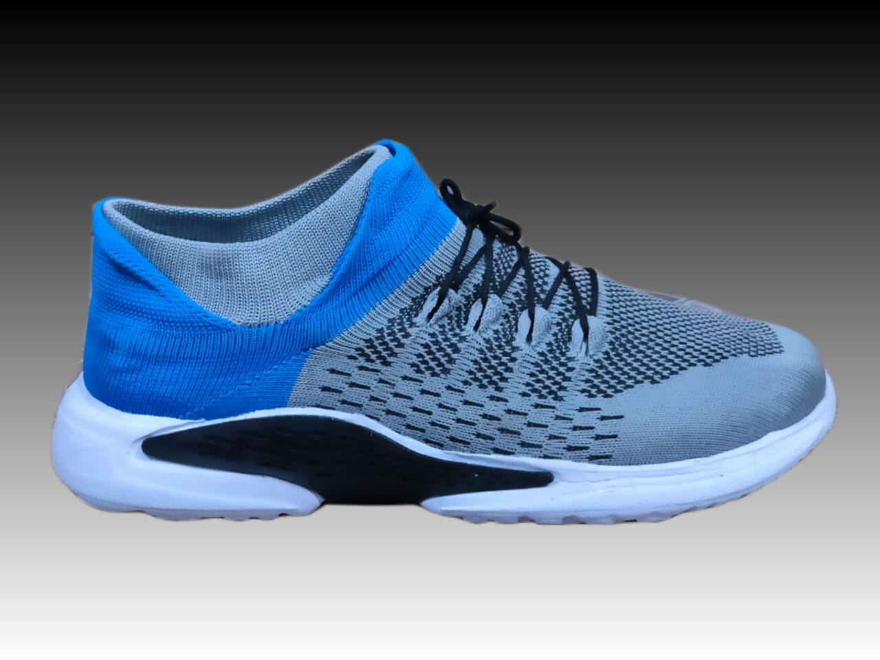 Ronak Mens Sports Shoe Sneakers - Blue Gray