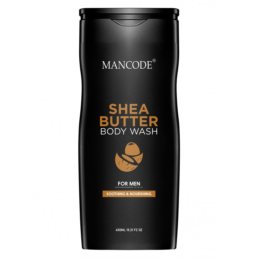 Man Code Shea Butter Soothing & Nourishing Body Wash for Men 450 ml