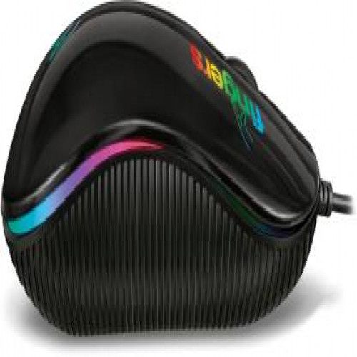FINGERS RGB-Breathe Wired Optical Mouse  (USB 2.0, Piano Black)