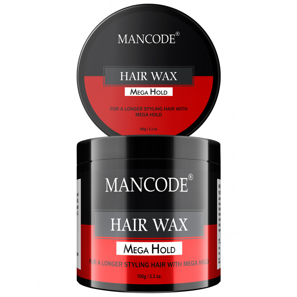 Man Code Mega Hold Hair Wax for Men 100 gm