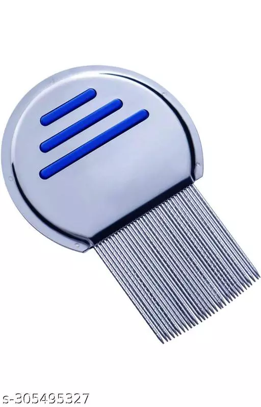 Premium Lice Comb With Steel Teeth removes Lice & Nitts NIT Free Hair, V Comb Head Lice Comb