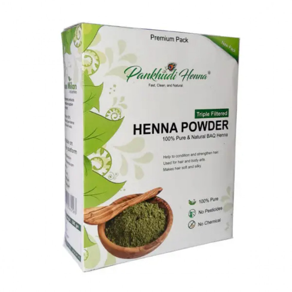 Pankhudi Natural Henna (Mehandi) Powder For hair (1kg)