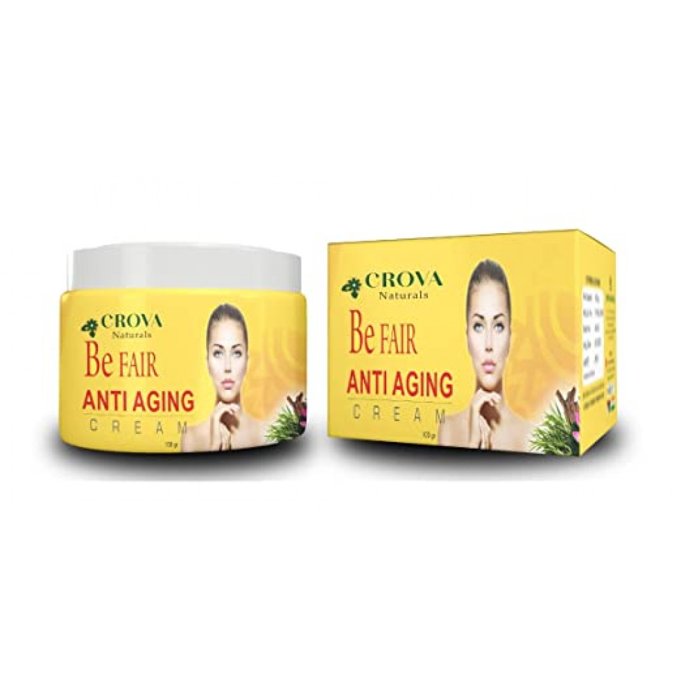 Crova Anti Ageing Cream Fight Wrinkles for Face & Neck Pure Radiance (100 g)