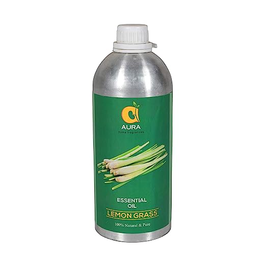 Aura Natural Essential Lemongrass Diffuser Oil, 1 L