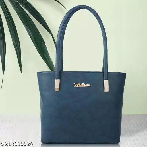 Lookout fashion women shlouder handbag (Blue)
