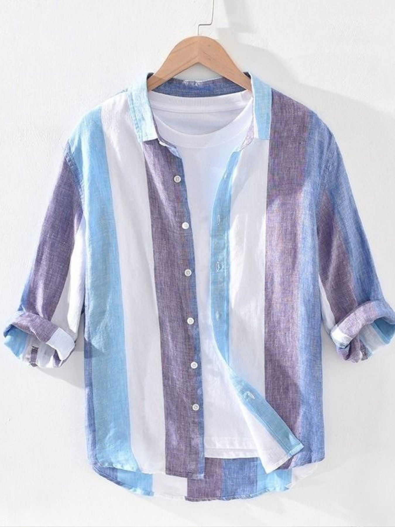 New Design Men'S Cotton Shirt (Multicolor)