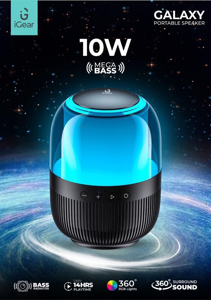 IG-Galaxy - 10W Portable Speaker