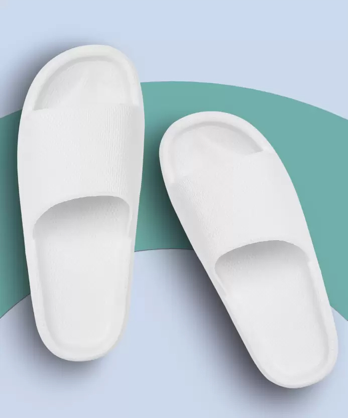 Flip Flops & Slides For Men - White