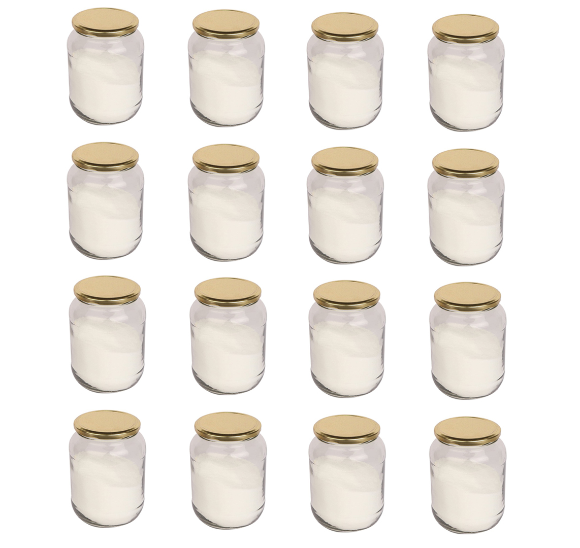 Food Grade Kitchen Storage Glass Container With Lid -A63