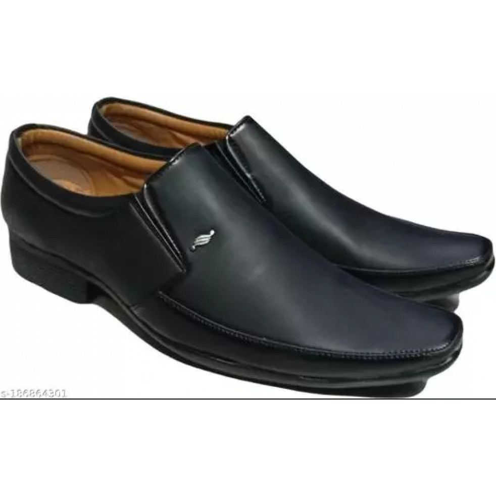 madlost Synthetic formal shoes-Black