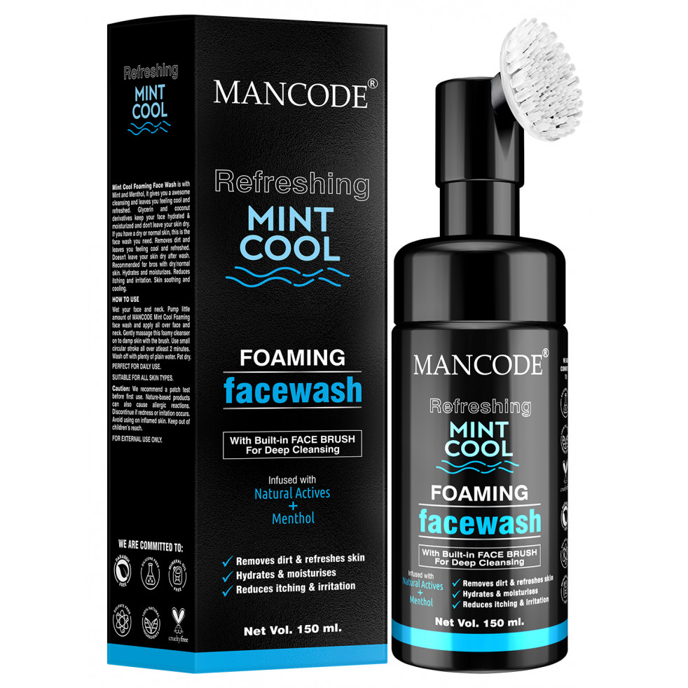 Man Code Men Refreshing Mint Cool Foaming Facewash 150 ml