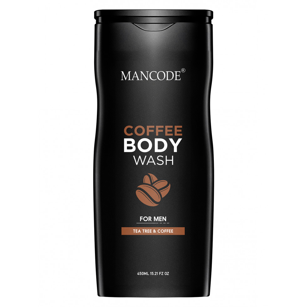 Man Code Coffee Body Wash for Tan Removal Shower Gel for men450 ml