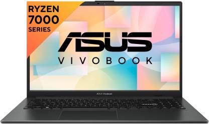 ASUS Vivobook Go 15 (2023) Ryzen 3 Quad Core 7320U - (8 GB/512 GB SSD/Windows 11 Home) E1504FA-NJ322WS Thin and Light Laptop  (15.6 Inch, Mixed Black, 1.63 Kg, With MS Office)
