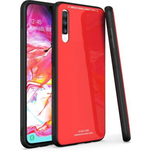 KartV Back Cover for Samsung Galaxy A50, Samsung Galaxy A50s, Samsung Galaxy A30s  (Red, Black, Camera Bump Protector, Pack of: 1)