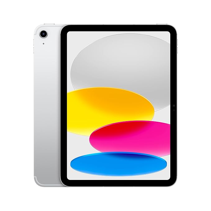 APPLE 10.9-inch iPad (Wi-Fi + Cellular, 64GB) - Silver (10th Generation)