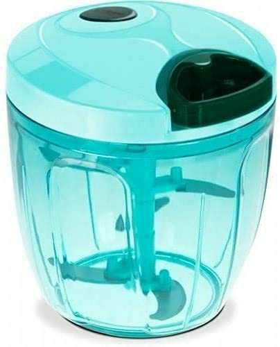 Handy Chopper Pro with 6 Blades for effortlessly Chopping Vegetables and Fruits for Your Kitchen 1000ml XL (Green)